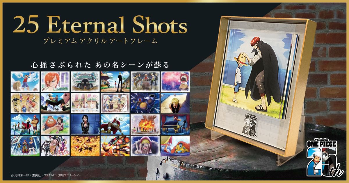 ONE PIECE 25th Anniversary フレームアート