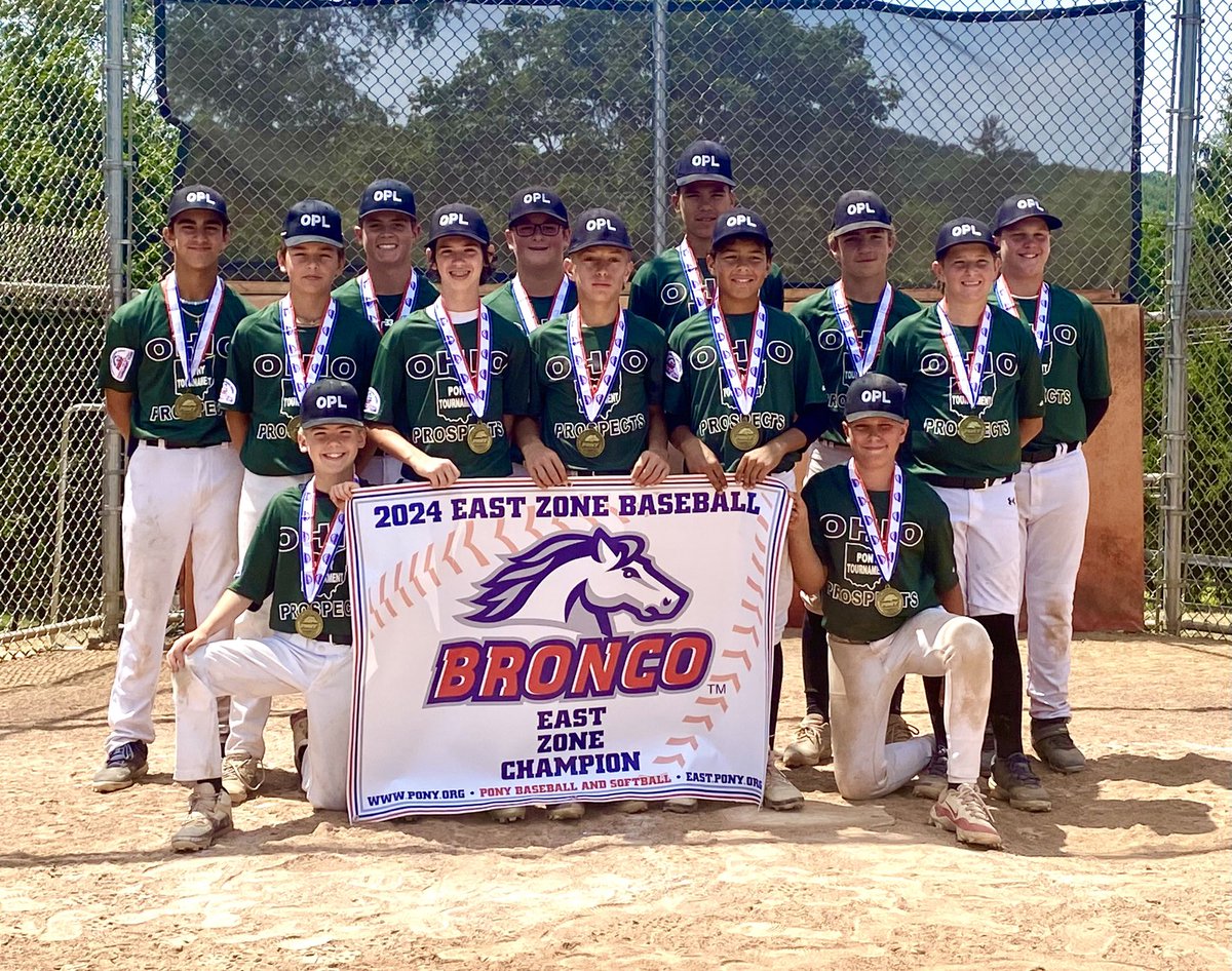 What an honor to coach this group of talented athletes from the OPL in the Bronco World Series qualifier. Finished 3-0 to win East Zone.  Next stop Laredo TX for the Int’l World Series. T3 guys represented!

Harper Horton
Hayden Davison
Beckham Post
Jude Hasel
Grayson Slabodnick