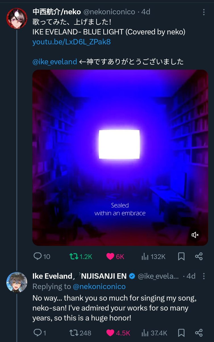 spellwritings's tweet photo. • inspired his favorite vocaloid producer to come back from hiatus
• impressed another one of his admired vocaloidP w/ his song with Mury0kuP
• had one of his favorite utaite/producer to cover his original song
• got hatsune miku herself to guest in his 3d debut https://t.co/u4ZoKQ0mDo