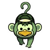 kaerun393's tweet photo. カッパサルが出現!
超可愛いサルをもっと温泉で満足させよう！ https://t.co/8T3b7iBIPJ