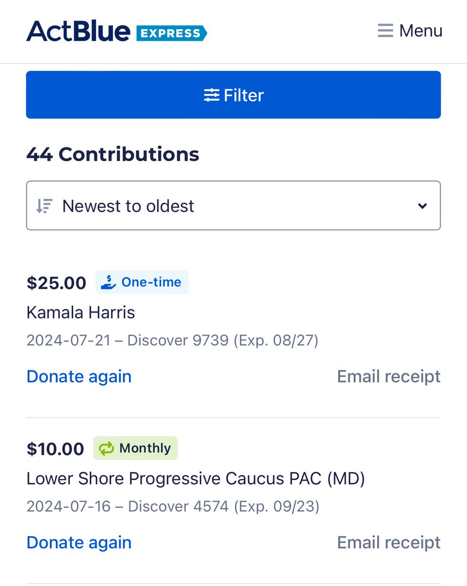I chipped in a few dollars to help our new nominee launch her campaign.  You can too at: kamalaharris.com