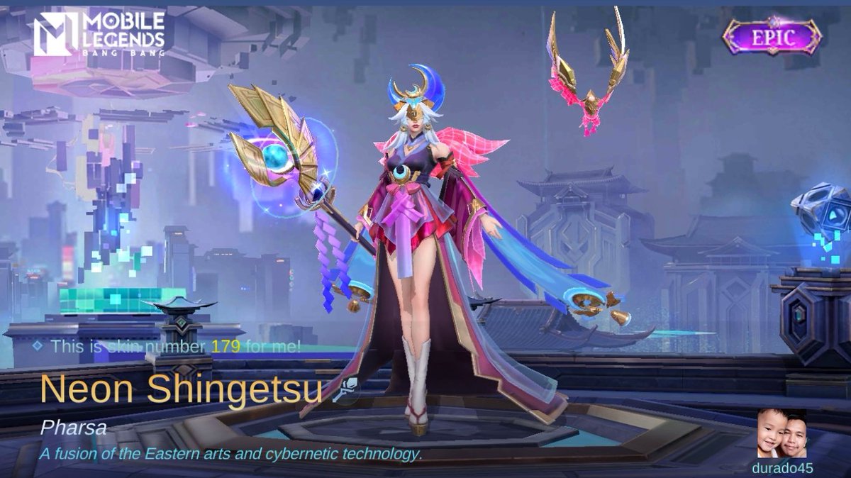 carterdorado's tweet photo. I just obtained a new skin Neon Shingetsu in Mobile Legends: Bang Bang! Let's face off against the world's best MOBA players together! 
https://t.co/2xOCuD6eXc https://t.co/WrPjHe6ogG