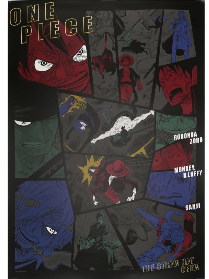 ワンピース A全アートポスター 麦わらの一味STRAW HAT CREW