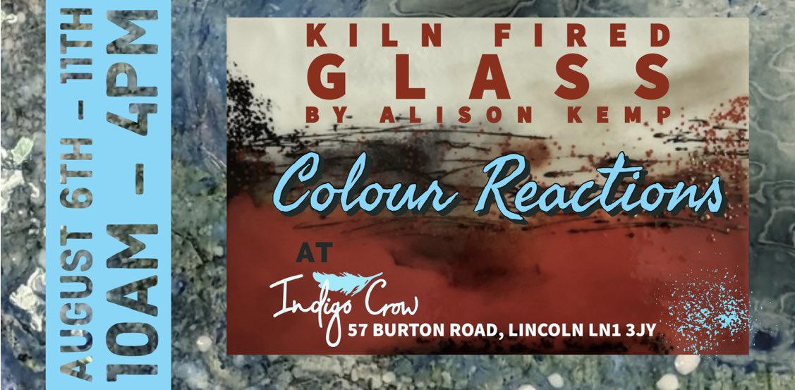 My first solo exhibition at Indigo Crow Gallery in Lincoln
6th - 11th August🥳