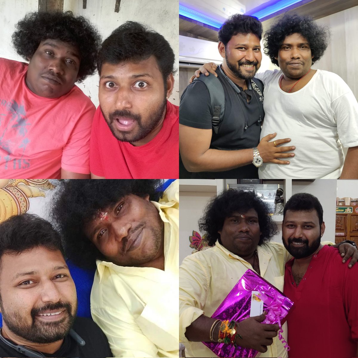 இனிய பிறந்தநாள் வாழ்த்துகள் <a href="/iYogiBabu/">Yogi Babu</a> யோகிபாபு  அண்ணா ❤❤❤ 

The Man of Humble 😍😍😍

#HappyBirthdayYogiBabu 🎂🎉🎈🎁