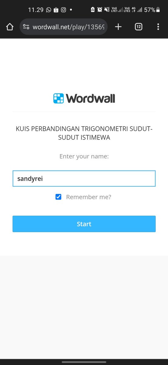 lrasss1's tweet photo. #sandyourheart SANDY LIAT AKU BUAT NAMA DI TUGAS GAME MATH SEKOLAH KAYA GINI WKWKWK https://t.co/RQPtdS7cEA