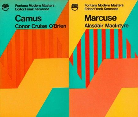 DesignReviewed's tweet photo. Cover designs for publisher Fontana Modern Masters 
These covers are the work of artists Oliver Bevan and James Lowe
https://t.co/Ttyidby5Dq https://t.co/Q4nAA2w7tN