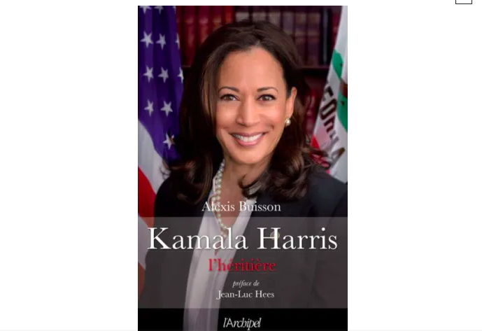 🇺🇸Amis journalistes: auteur d'une biographie en français sur #KamalaHarris, "Kamala Harris, l'héritière" (Ed. L'Archipel, 2023), basée sur des entretiens avec des membres de sa famille, des amis, des anciens collègues et des rivaux politiques, je suis dispo pour des itws.