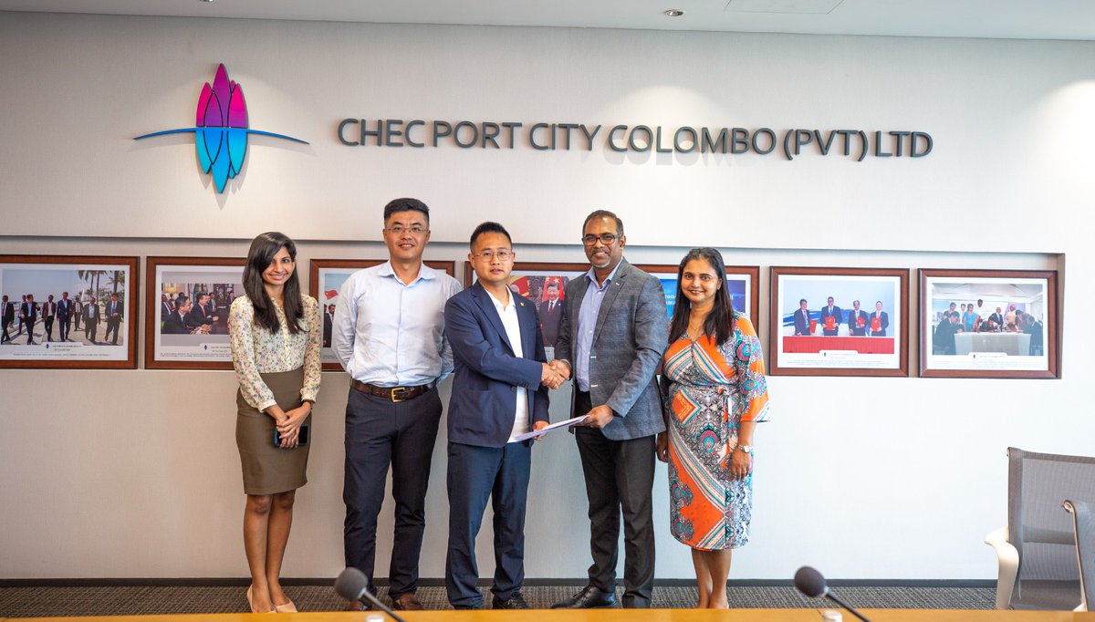 Fueling Innovation: SLASSCOM Sri Lanka teams up with Port City Colombo to amplify our initiatives, elevating Sri Lanka's global IT &amp; BPM presence, fostering business and investment opportunities, and driving industry growth.

#SLASSCOM #PortCityColombo #Innovation #SriLankaTech