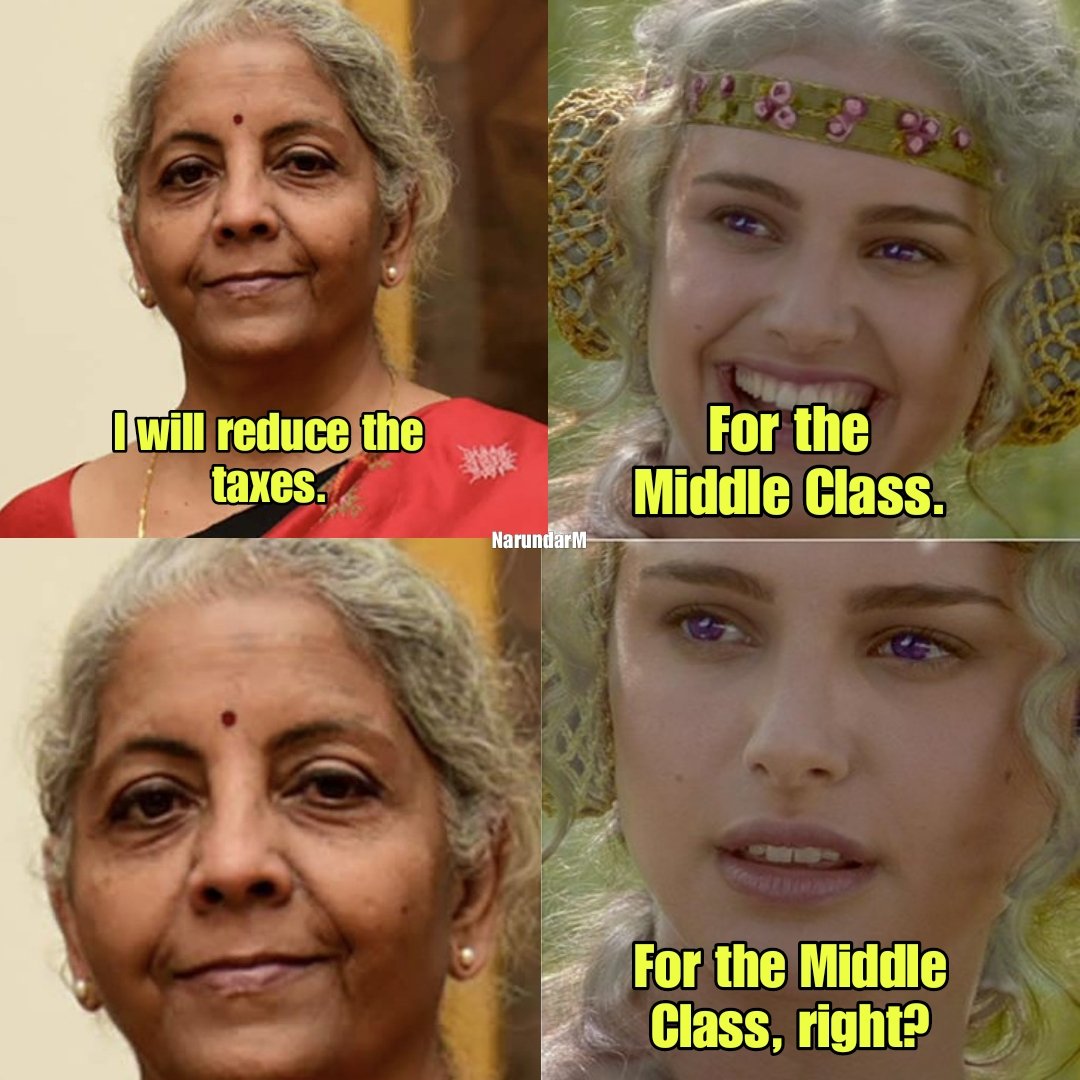 NarundarM's tweet photo. Middle class. https://t.co/sd4nqiaZ4L