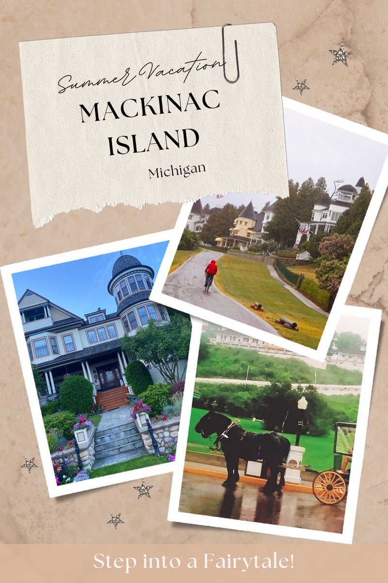 Would you enjoy visiting an island with no cars allowed? Mackinac Island, Michigan bucketlistbegone.blogspot.com/2024/07/mackin… #mackinacisland #mackinac #michigansummer #michigan #puremichigan