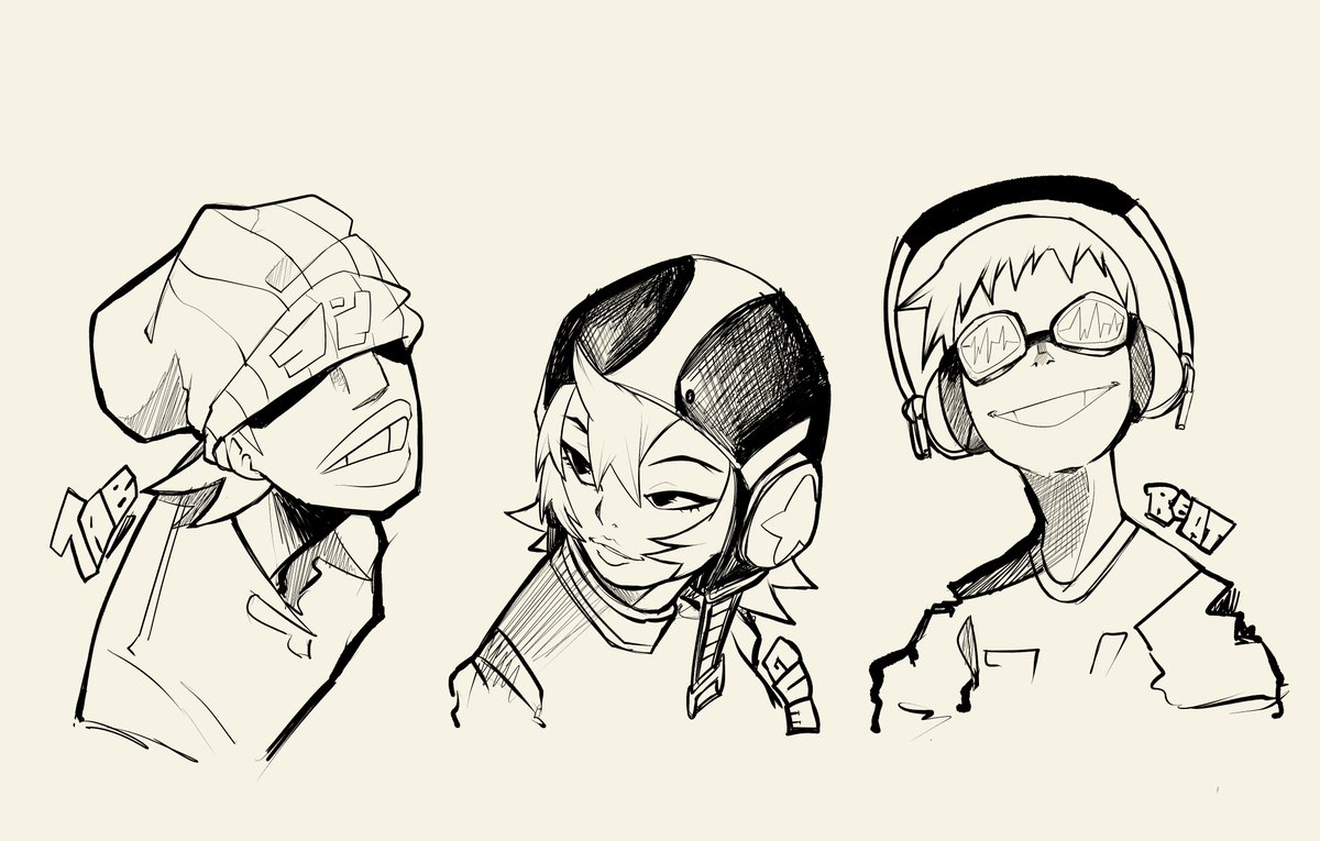 the three!

#jetsetradiofuture #jetsetradio