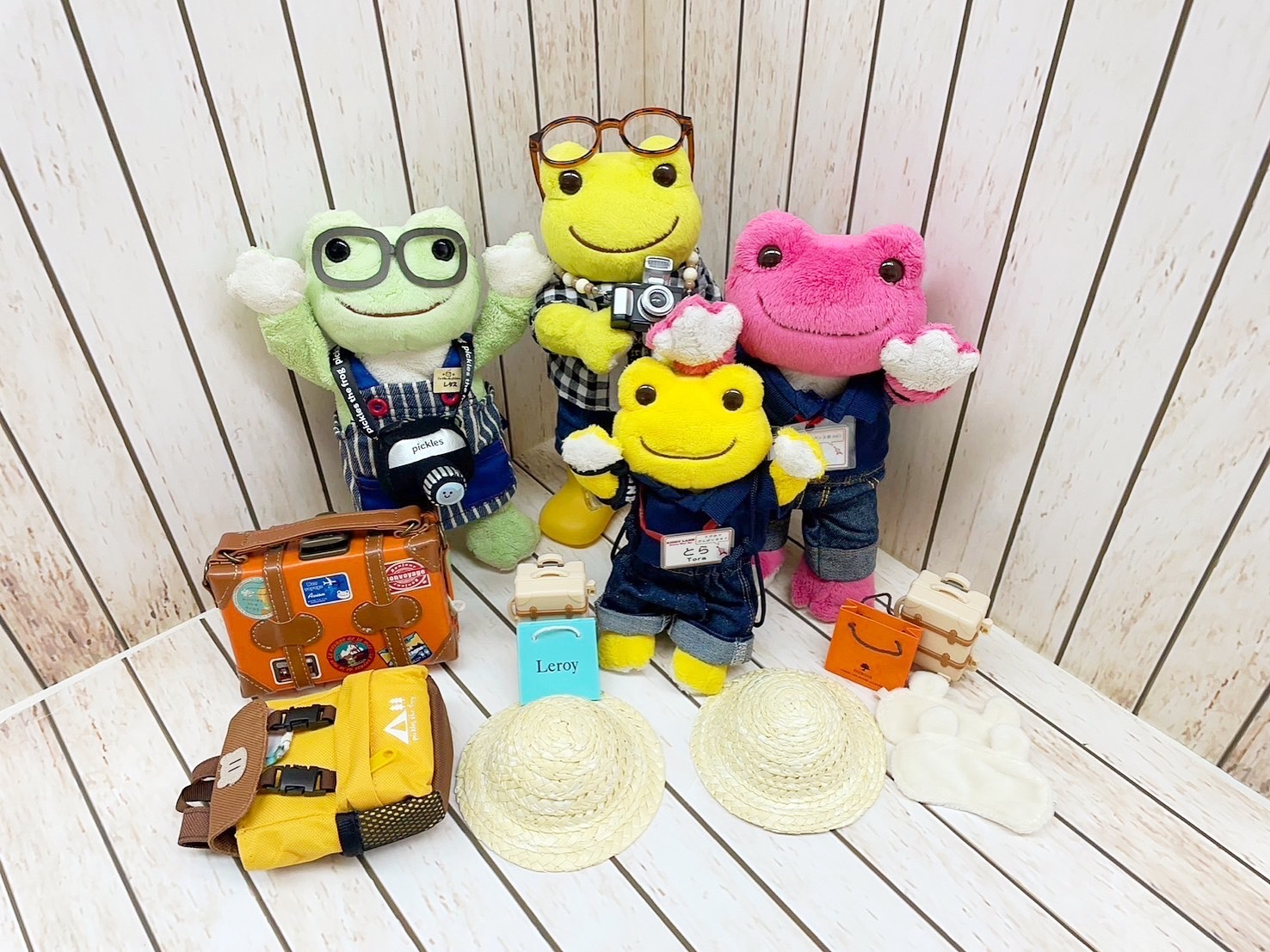 EDWIN Pickles the Frog ぬいぐるみ（日本産】 Pickles the eBay
