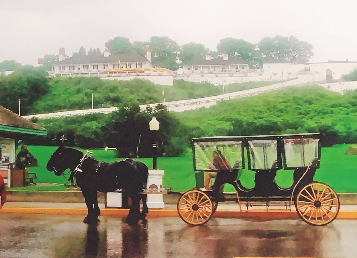 Even on a rainy day we have a good time on Mackinac Island. #mackinac #mackinacisland bucketlistbegone.blogspot.com/2024/07/mackin… #michiganvacation