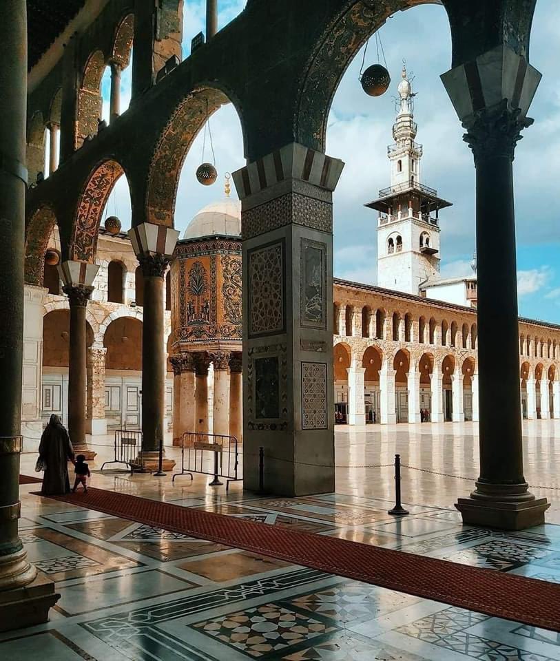 جامع بني أمية الكبير (( الجامع الأموي في دمشق ))