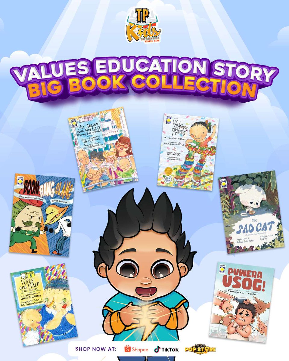 teampayamankids's tweet photo. Make learning fun and engaging with our Values Education Story Big Book collection! 📚

Spark important conversations and nurture good character in young minds. 😍

#TPKids #LearningStartsHere https://t.co/wjbOBdG19f