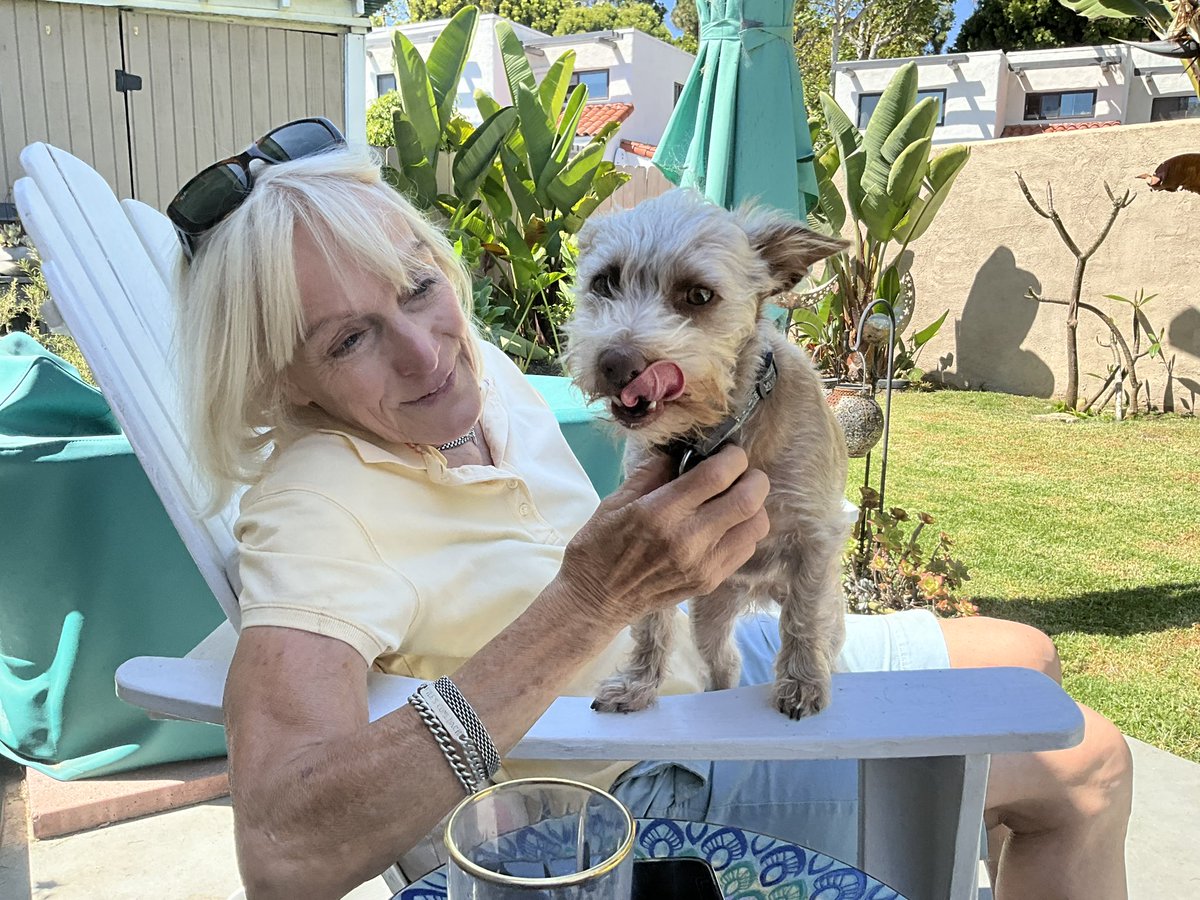 MissWendy1980's tweet photo. I am so grateful for every day I get to share with my family, the humane and the fur-people. Monsieur Gateaux loves his granny! https://t.co/88ZjGz4S1E