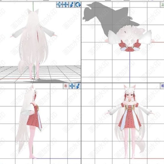 LeafMap1e's tweet photo. New mmd model finished~ @Chengzi0721 
I Just made a simple work, spending about 10mins. 
Wish you can enjoy it.ヾ(❀╹◡╹)ﾉﾞ❀~ https://t.co/MOdxHtKtxt
