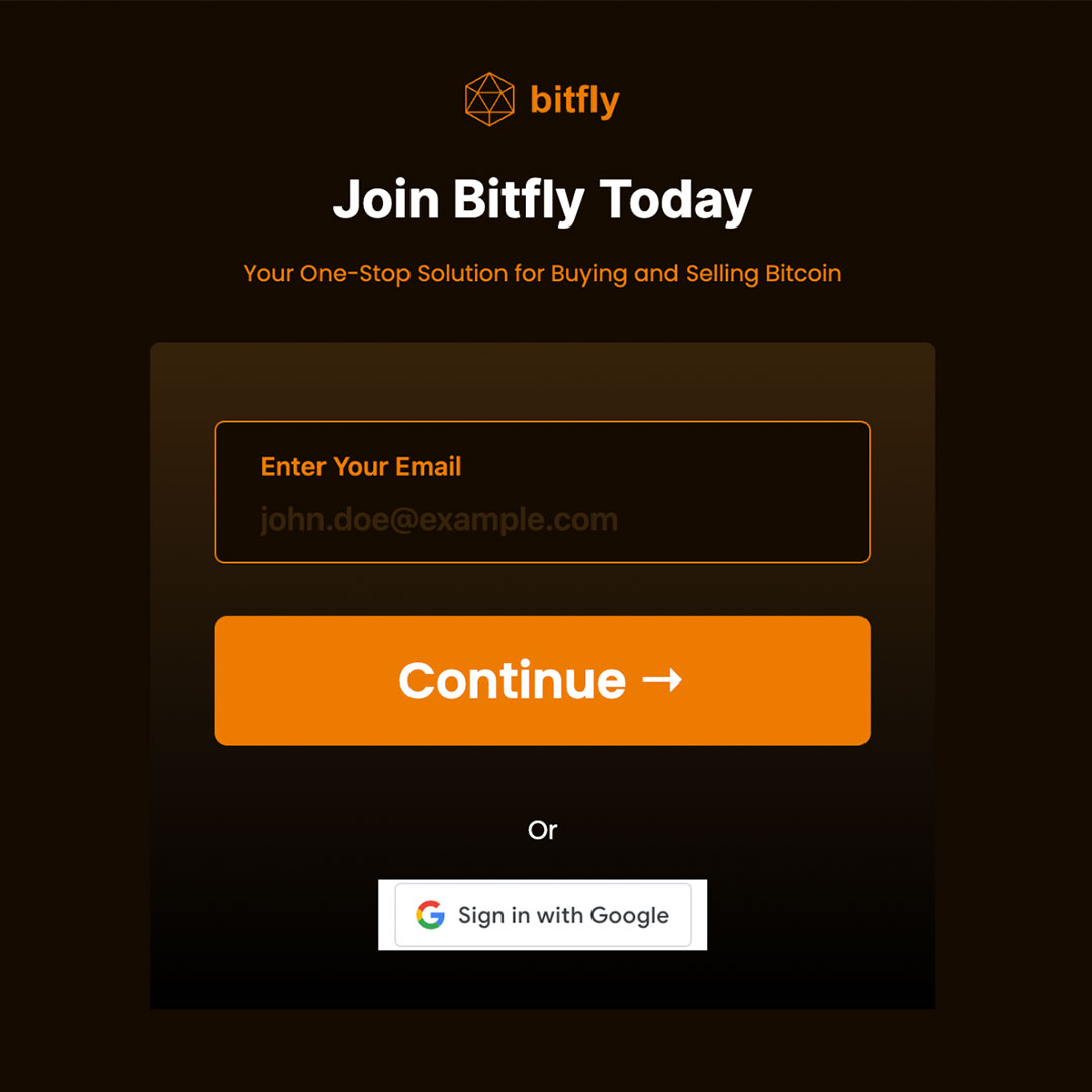 bitflyTrade's tweet image. Join Bitfly today!

Three simple steps to onboard:

1) Sign up
2) Verify Email
2) Verify your identity

that's it

🔗 bitfly.trade

#bitcoin #bitfly