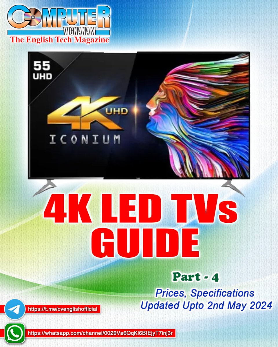 cvenglish_'s tweet image. #cvenglishofficial
#computervignanam
#popular
#tech
#technology
#technews
#telugutech
#techtoday
#techno
#techenglish
#techupdates
#techupdate
#telugunews
#tamilnews
#kannadanews
#malayalamnews
#india
#indianews
#4ktvsguide
#4ktvs
#4ktv
instagram.com/p/C9tqxpnvJVk/…