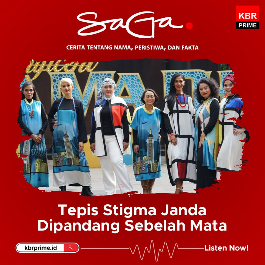 beritaKBR's tweet photo. Perempuan berstatus janda rentan menjadi korban diskriminasi akibat stigma, terutama perempuan yang bercerai.
Gimana juang perempuan @savejanda menepis stigma dan membalik stereotip yang ada?
Simak selengkapnya di #SAGAKBR
https://t.co/dTcWbC8PPm
#PodcastIndonesia #SaveJanda https://t.co/vA97i1sOHP