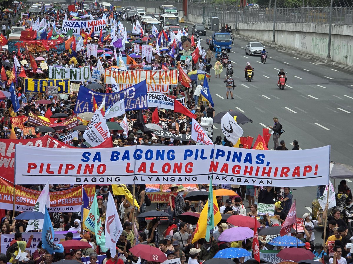 Sa Bagong Pilipinas, Pilipino lalong naghihirap. #PeoplesSONA