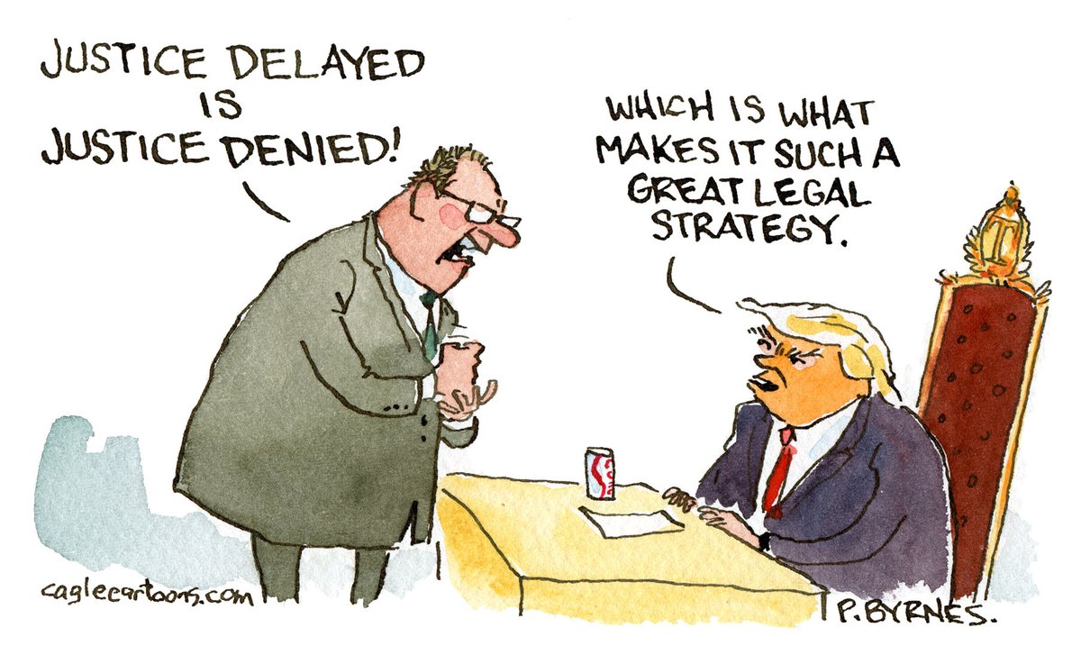 PatriziaTenda's tweet image. "Giustizia ritardata è giustizia negata!"
Trump: "E' questo che la rende una grande strategia legale". (se sei colpevole)
#JusticeDelayed is #JusticeDenied
#DelayDelayDelay
#scritturebrevi
