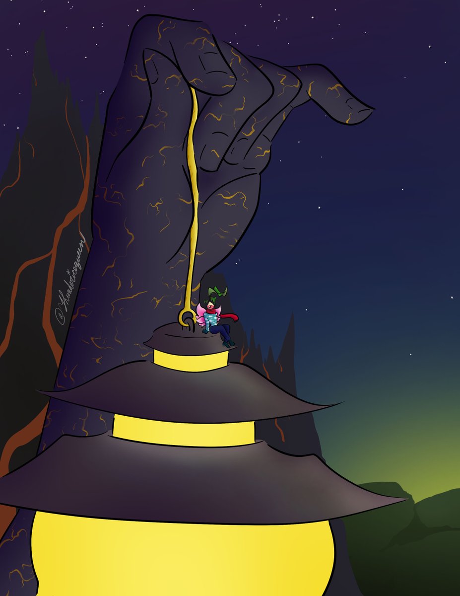 thundericequeen's tweet photo. Me when 5up Vault Hunters IMMEDIATELY snaps me out of my artblock thank you sir :) anyways I think the base idea is really cool and I can't wait to see it #5upfanart #vaulthuntersfanart https://t.co/nBJEJTgx8h