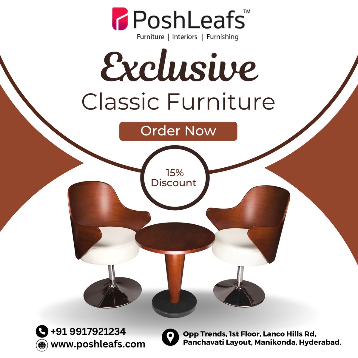 poshleafshq's tweet image. Poshleafs Furniture where comfort meets style!💺🛋
Shop Here🛍: poshleafs.com
📞Call us: 9917921234
#poshleafs #offers #julyoffers #furniture #Sofa #Couch #CoffeeTable #Armchair #DiningTable #DiningChairs #DiningRoomFurniture #Bed #BedroomFurniture #Mattress #Desk