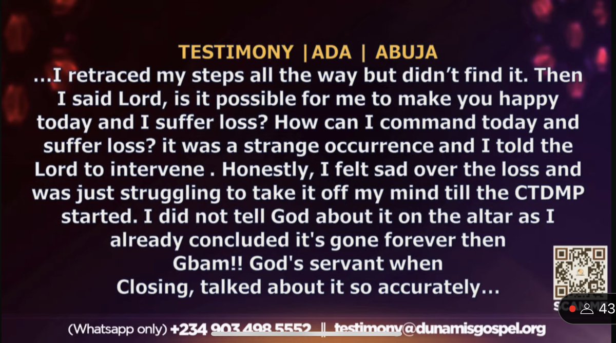 Row_Haastrup's tweet photo. STRIKING TESTIMONIES OF THE COMMANDING THE DAY MIDNIGHT PRAYERS (CTDMP) - JULY EDITION
#CTDMP #MidnightPrayers #CommandingTheDay #Dunamis
.
.
.
1. MISSING ITEMS MYSTERIOUSLY DISCOVERED BY PROPHETIC DECLARATION (Mrs Dee from Benin & Mrs Ada from Abuja) https://t.co/S1Whv9OIcL