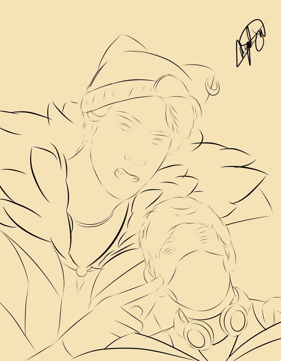 Dibujando a mi novio y a mi en Cosplay pueeeeees, la verdad mal está del todo mal
#heartsteel #drawing