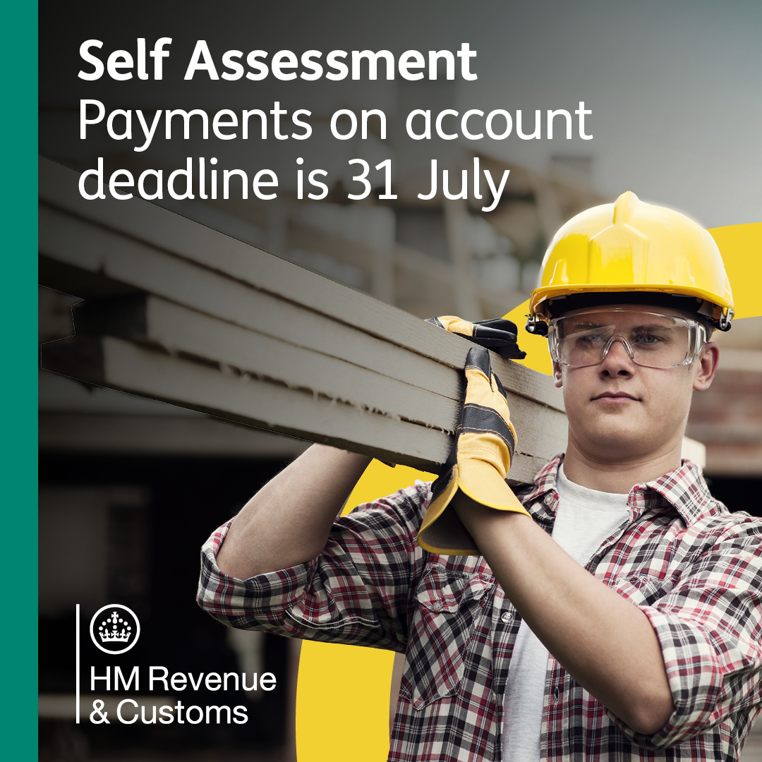 Payments on account are due on 31 July.

Why not also submit your 2023-24 tax return so you have six months to budget for any tax you owe.

Make payments online or via the HMRC app ⬇️

gov.uk/guidance/downl…