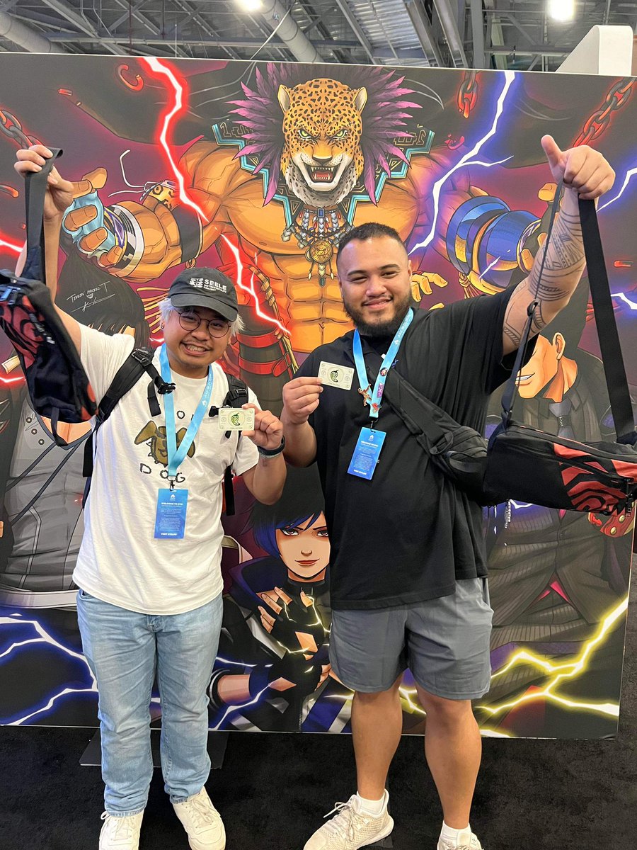 The BAN wins don’t stop here btw cause the boys are out here collecting from Chipotle 

Also special shoutout to Lani and <a href="/zeldatsi/">Atsina Corrington</a> for helping out with covering Evo weekend 🫡🫶