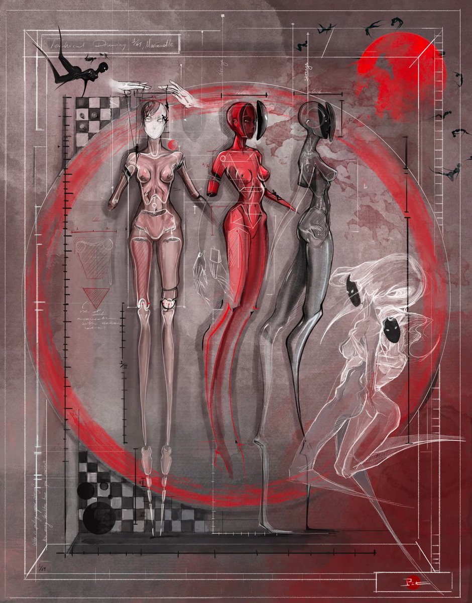 NFASocietyx's tweet image. gm ☀️

Kısa bi aradan sonra tekrar buradayız. 😌 

Bugünün gm sanatçısı topluluğumuzun ilk üyelerinden olan değerli NFArtist @P1AbyPIA 💜

"Puppetry"