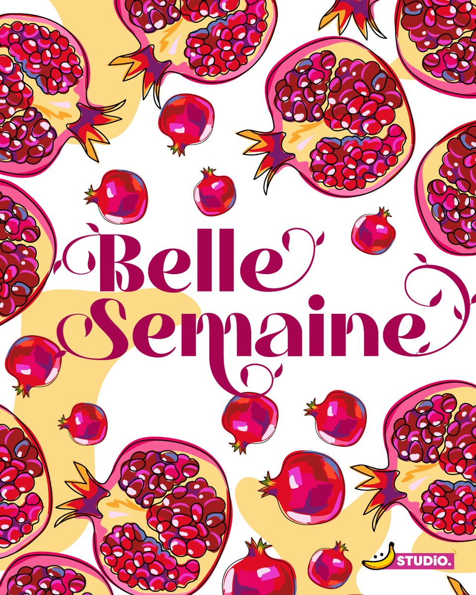 EmilieGumez's tweet photo. Hello les Bananas 🍌!
Passez une belle semaine 🤸🌈⚡
#bananas🍌 #bananasstudio #bananasacademy
#strategiedigitale #strategiecommunication #communication #créativité
#emiliegumez #entreprendre #entrepreneur https://t.co/cEd5BMrblX
