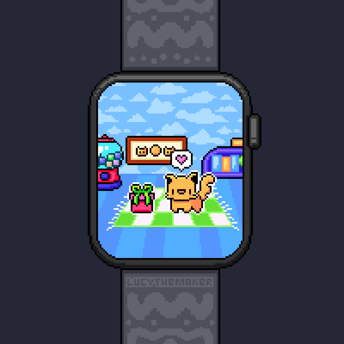 lucythemaker's tweet photo. #pixelart from a game that I'm working on:
'Habbie: habit tracker &amp; pet' https://t.co/sBZeJYKK7o