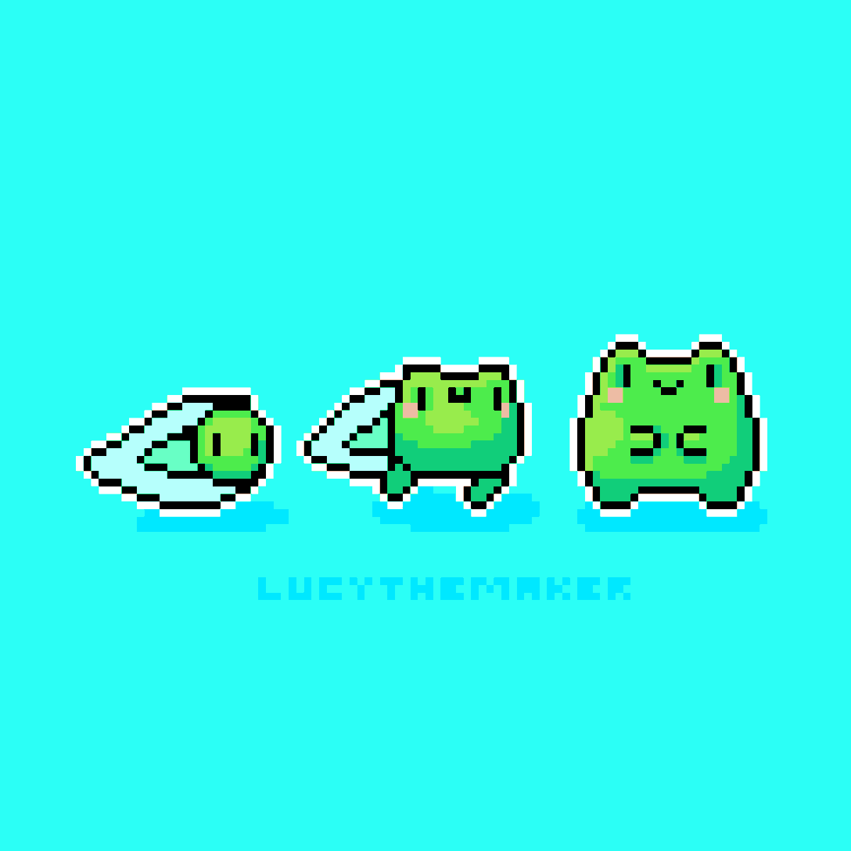 lucythemaker's tweet photo. creatures 

Drawn for the tamagotchi style habit tracker that I'm building called: Habbie: habit tracker &amp; pet

#pixelartist #pixelart #fakemon https://t.co/Xt6dRBVZoz