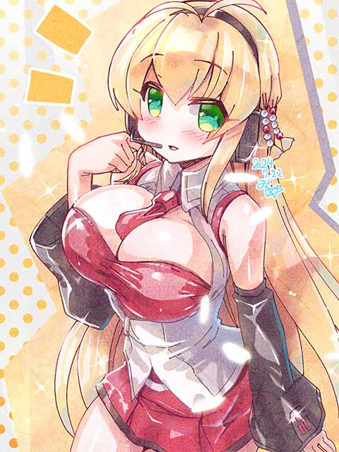 もみあげクルクルマキマキちゃん^^ 