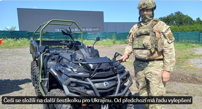 @Mac62971351  jezdí na Ukrajinu skoro od začátku, spolu strávili s Talyorem ty nejtěžší momenty jako zdravoťáci  v Bachmutu.

Takže ví, co je potřeba pro vyproštění raněných v těžkém terénu na první linii. Jedna šestikolka už na Ukrajině pracuje, další se připravují.  Ta