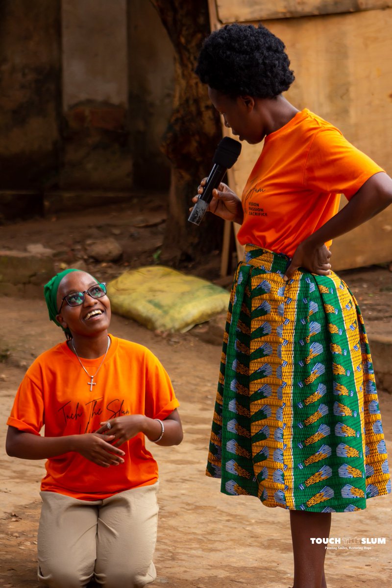 TouchTheSlumUG's tweet photo. We believe in the power of role play in learning, as it’s an engaging and effective method for our beneficiaries to develop critical thinking, empathy, and practical skills, all while having fun. #TouchTheSlum #Namuwongo #TenEighteen #NewWeek #RolePlayLearning #EducationMatters https://t.co/TSMbinBNXG