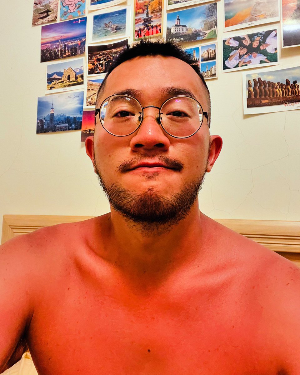 今年海邊第一曬 曬成泰國蝦