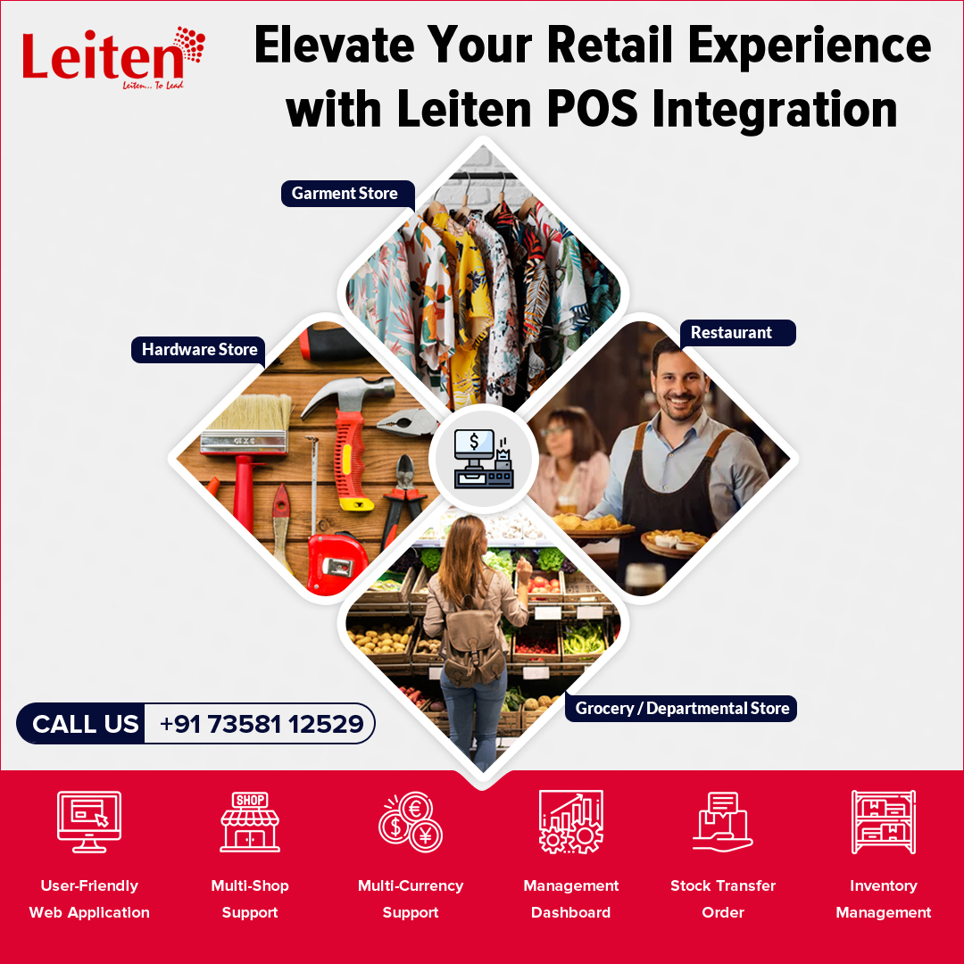LeitenTech's tweet image. Perfect for retail stores, restaurants, and growing enterprises. For Demo : (+91) 73581 12529  #posbillingsoftware #pointofsale #pointofsalesystem #pointofsalesystem #possoftware #possolution #retailsolution #retailsoftware #retailbusiness #webapplication #poscloud #cloudsoftware