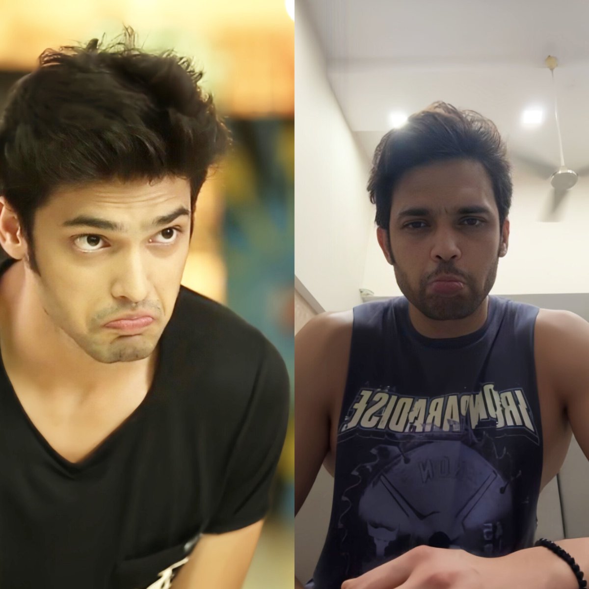 therwdygirl's tweet photo. He literally defined his words! Parth is Manik, Manik is Parth 😭❤️ #ManikMalhotra #ParthSamthaan
#10IconicYearsOfKYY #KYY https://t.co/lY1AU939e2