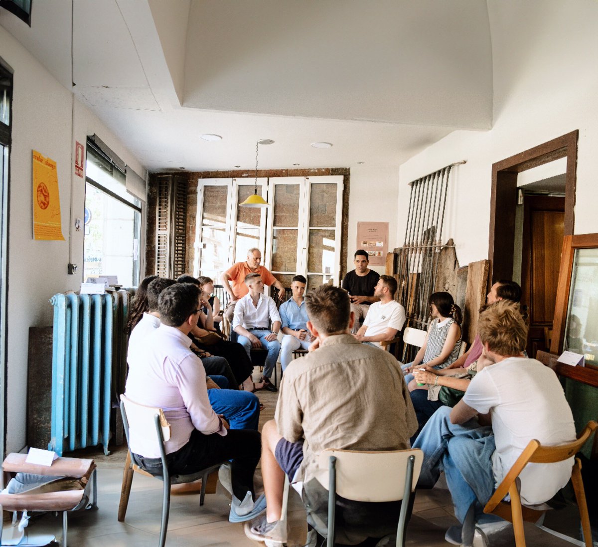 RISE_D_S's tweet image. Inspired by a recent talk we took part in Barcelona on material reuse and low-impact architecture. Shared our retrofitting projects and commitment to repurposing materials. Excited to integrate more recycled elements in future designs. #MaterialReuse #RetrofitDesign