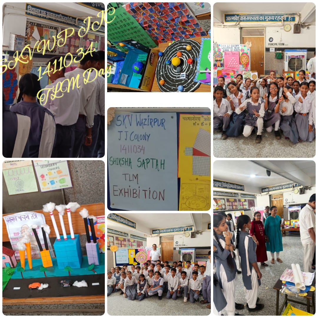 unit_skv's tweet photo. SIKSHA SAPATH on Occasion of 4th Anniversary of NEP -2020
TLM DAY-1
Activity -TLM Exhibition 
NSS volunteers also participated in TLM https://t.co/iJEgVaZKDi