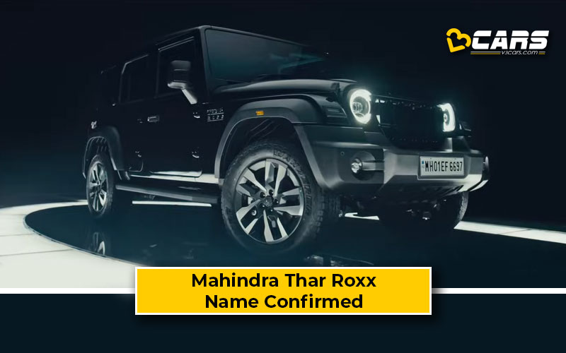 v3cars's tweet image. #Mahindra have revealed the #Thar5Door will be called the #Thar #Roxx when it debuts on August 15.

v3cars.com/news/mahindra-…

#mahindrathar #launch #SUV