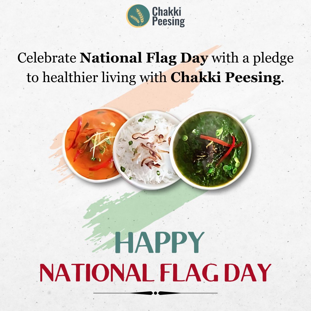 chakkipeesing's tweet photo. Let's take a pledge to make #India #healthy and #happy 
#nationalflagday #flagday #celebrateindia
#Indianbeauty https://t.co/xrAKD37MYp