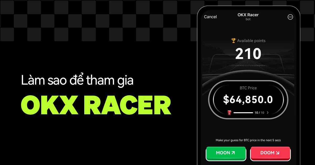 🔔OKX mở bát là sàn đầu tiên ra mắt Game Tab Tab dự đoán giá BTC trên Telegram mang tên OKX Racer

⚡️Link join t.me/OKX_official_b…
- Dự đoán kiếm Point 

- Làm Daily Task, mời bạn bè kiếm point

- Task "Suprises" link tài khoản OKX + KYC  .
