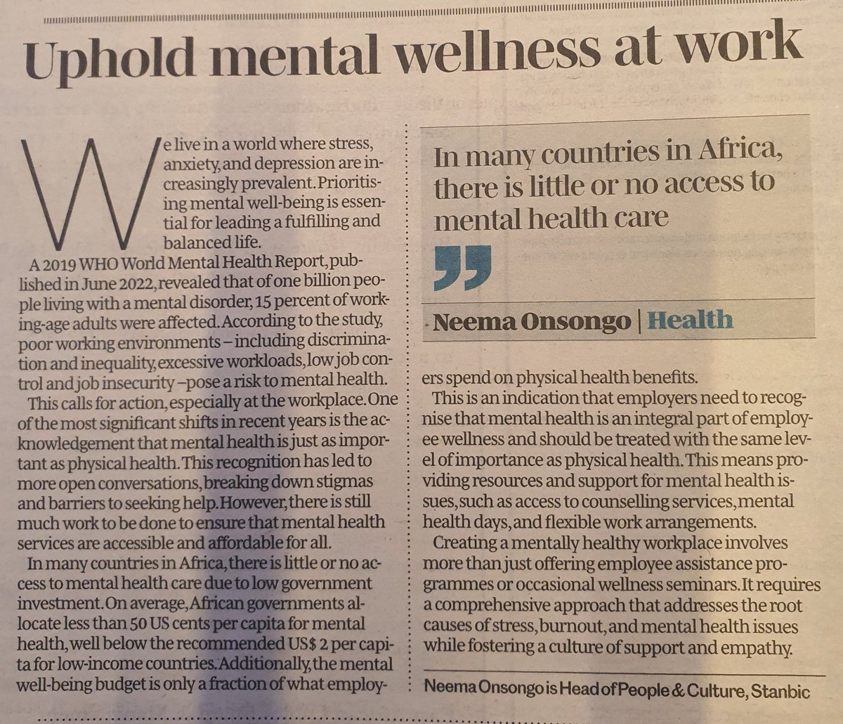 DialogueHealth's tweet photo. Create a mentally healthy workplace by addressing the root cause of stress, burnout and #mentalhealth issues 

@NKOnsongo https://t.co/Eog8ZqFCe9