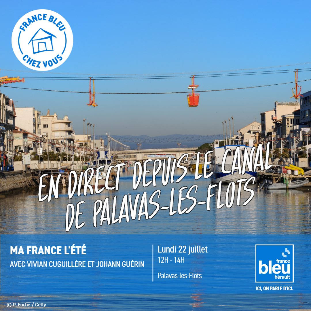 ici (@ici_officiel) on Twitter photo Dans ma France l’été à 12H <a href="/Johann_guerin/">Johann Guerin</a> en direct depuis le Transcanal de <a href="/palavas/">Palavas-les-Flots</a> en compagnie de Vivian Cuguillère de @bleuherault reçoit notamment :
➡️Sabrina Roumieux, guide à <a href="/PalavasOT/">Palavas OT</a> pour les origines de Palavas.
➡️Nicolas Gauthier pour Palawaï, une marque locale de Dans ma France l’été à 12H <a href="/Johann_guerin/">Johann Guerin</a> en direct depuis le Transcanal de <a href="/palavas/">Palavas-les-Flots</a> en compagnie de Vivian Cuguillère de @bleuherault reçoit notamment :
➡️Sabrina Roumieux, guide à <a href="/PalavasOT/">Palavas OT</a> pour les origines de Palavas.
➡️Nicolas Gauthier pour Palawaï, une marque locale de
